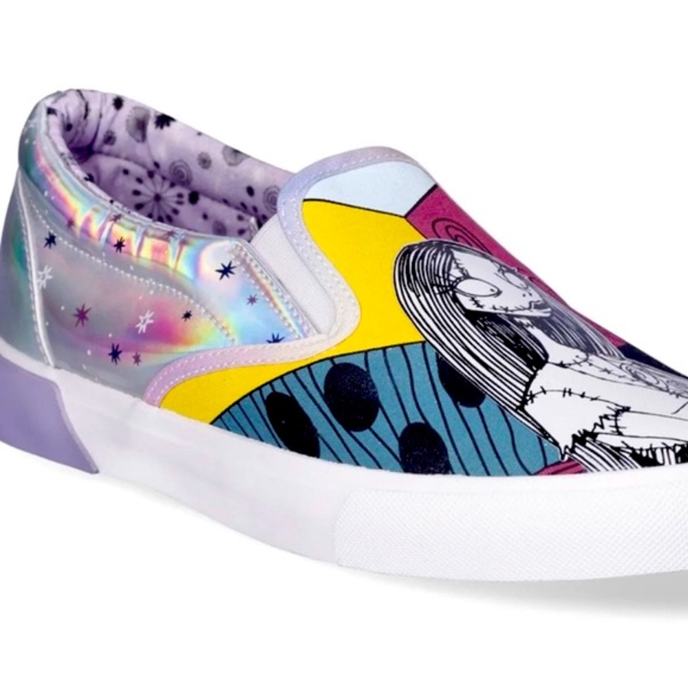 Disney Nightmare Before Christmas Unisex‎ Canvas Sneakers Mens Sizes 6 to 11 - Picture 2 of 5